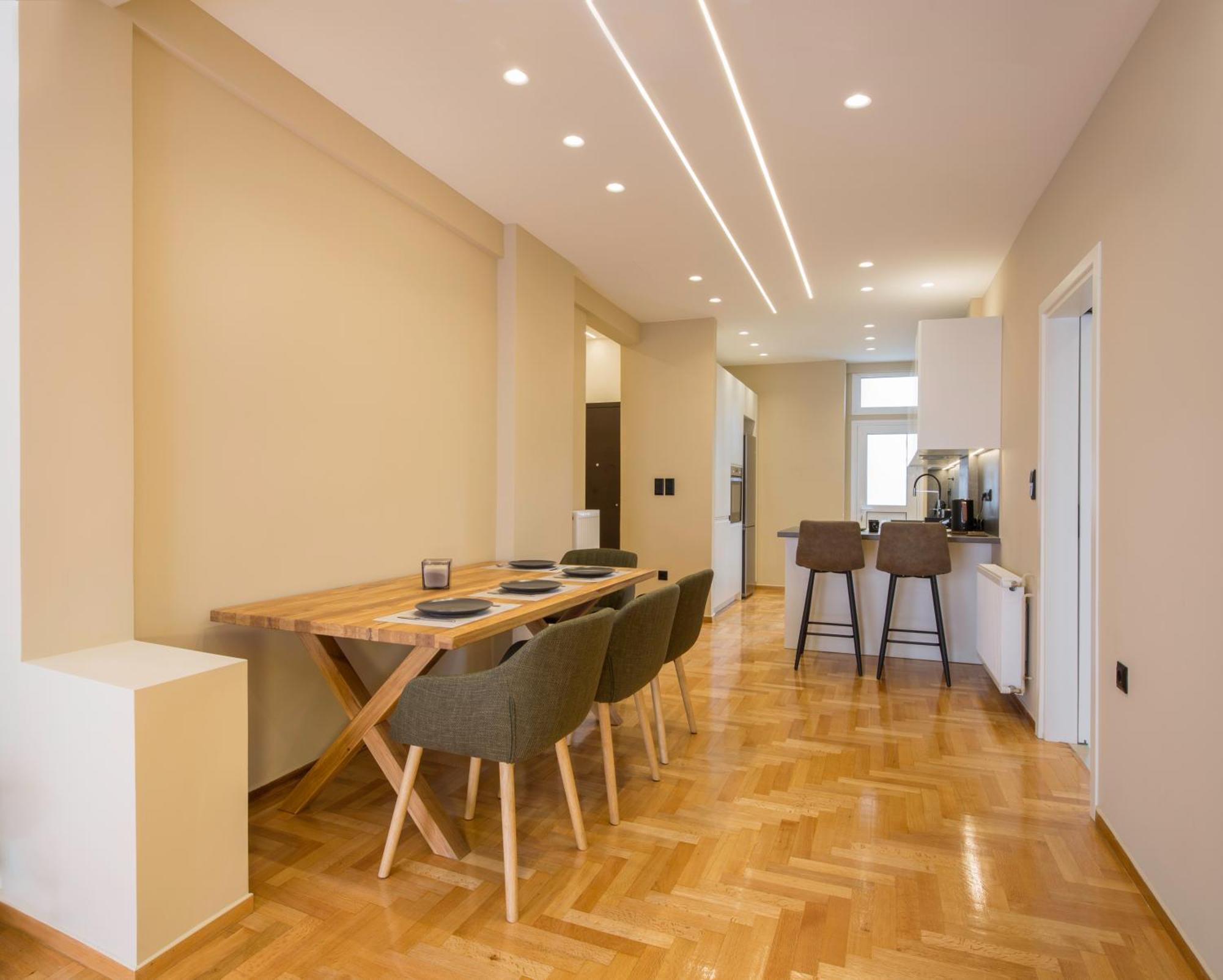 Urban Spacious Apartment Near Kallimarmaron Atenas Exterior foto