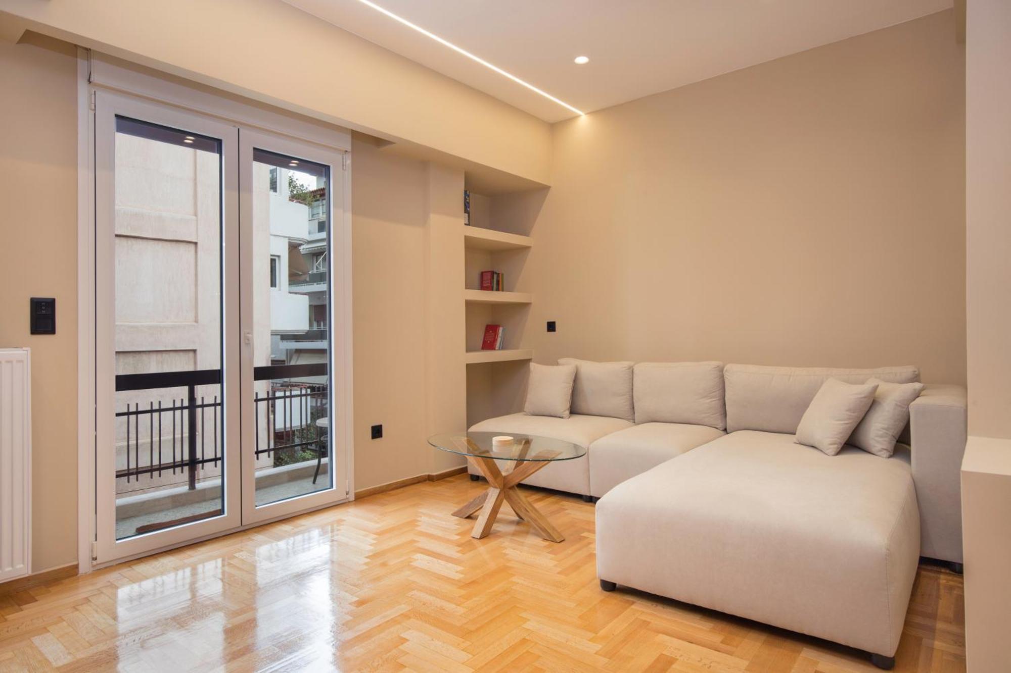 Urban Spacious Apartment Near Kallimarmaron Atenas Exterior foto